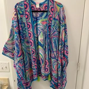 Lilly Pulitzer beach cover up